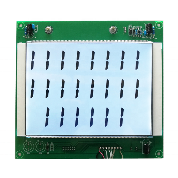 Factory Customization 886 Fuel Dispenser Module 22 Digit Segment LCD Display
