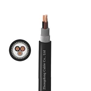 Wholesale AWA SWA Copper Armoured Cable 100m Length PVC Sheathed Stranded Cable from china suppliers
