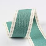 Stitched Edge Polyester Ribbon 6mm-40mm Poly Ribbon Rolls Green Red