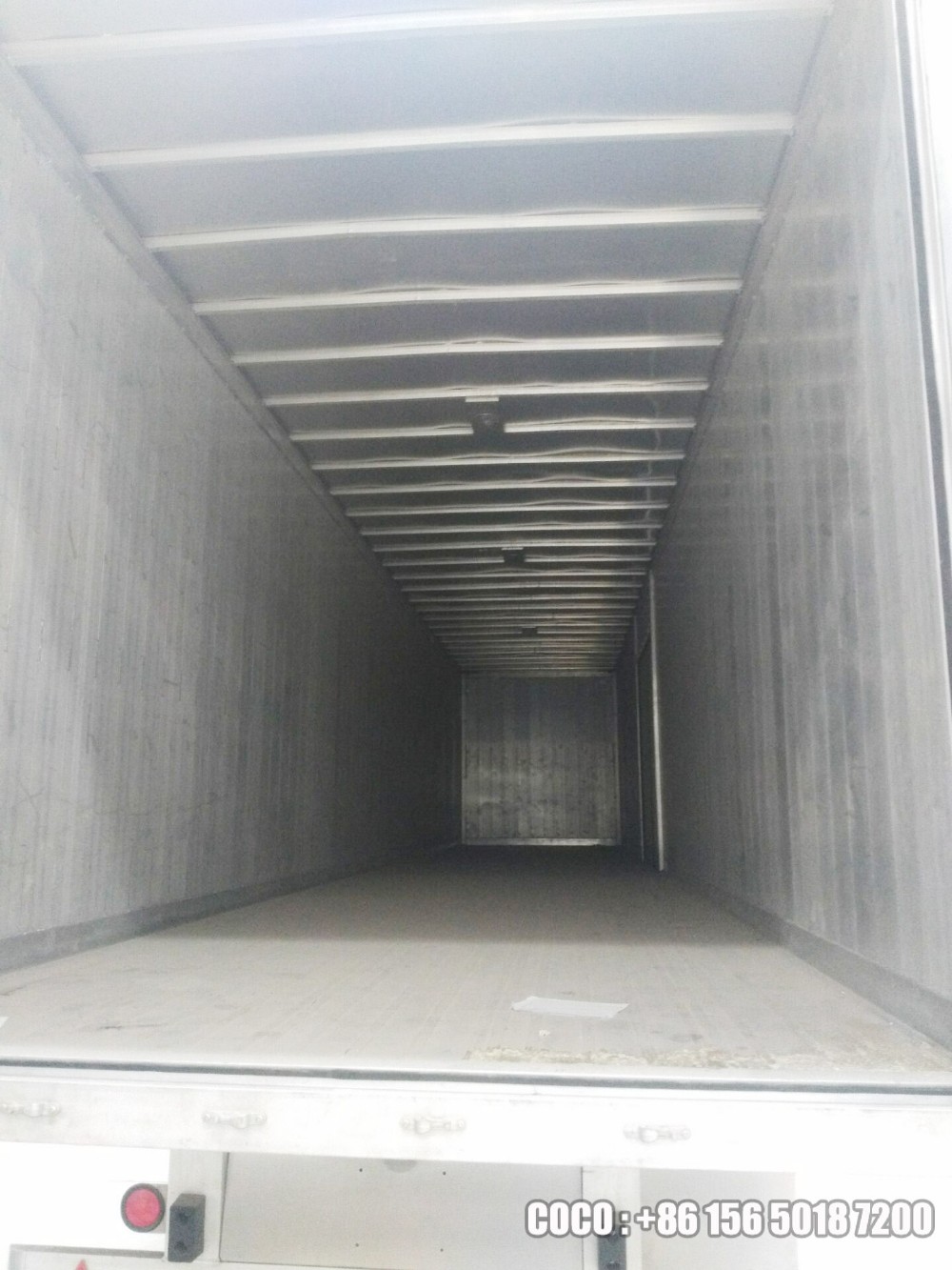 Producer Dry Van Semi Trailer with Dual Line Braking System Open Wing and Competitive