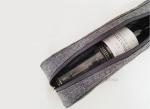 Single wine bottle ice insulated cooler bag