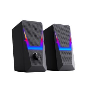Wholesale Knob Control Gaming 2.0 PC Speakers DC5V Frequency 60Hz-20KHz from china suppliers
