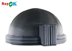 Wholesale 6m Black Blow Up Planetarium Dome Tent 100% Blackout For School from china suppliers