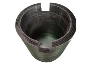 Wholesale Mechanical Carbon Graphite Felt Cylinder Bearing Sleeve Gasket Ring from china suppliers