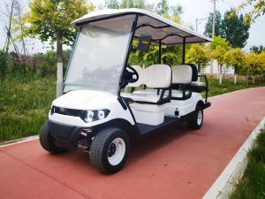 Wholesale 830kg Capacity 6 Seater MacPherson Independent Suspension Golf Cart With Rack And Pinion from china suppliers