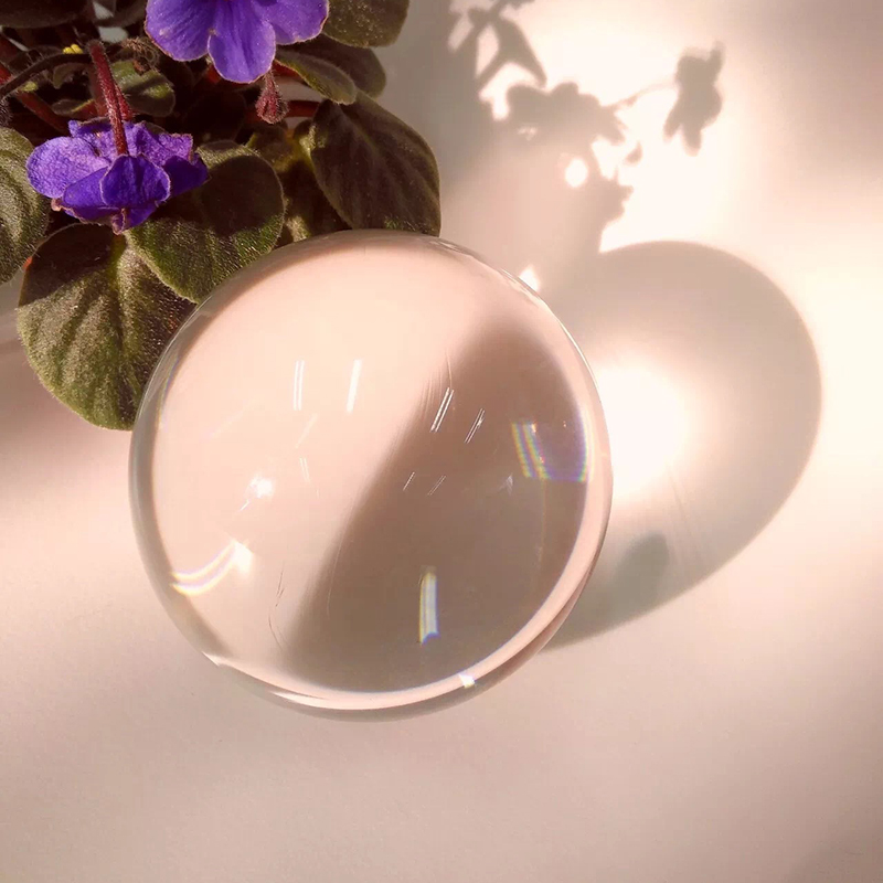 Wholesale 70mm Transparent Acrylic ball Can be Customized For Juggling