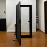 Waterproof Aluminium Hinged Doors Wather Resistant Single Hinged Aluminium Doors