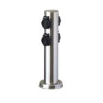 Outdoor Garden Stainless Steel In-ground Lawn Electrical Power Sockets Outlet