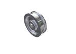 Crane end carriage using cast steel double flange railway wheel dia 200mm