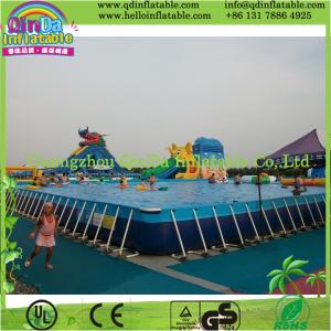 Wholesale Outdoor Intex Metal Frame Playground Swimming Above Ground Pool from china suppliers