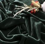 Autumn Winter 200GSM Silk Viscose Velvet Fabric Medium Weight Fabric By The Yard