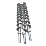 OEM Antiseptic Inclined Flexible Screw Auger Customization Stainless Auger Screw