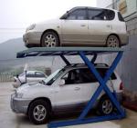 Simple Car Parking Lift Electric Hydraulic Scissor Car Parking Lifter 2700kg