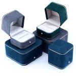 Custom Logo Velvet Jewelry Box for Handmade Bracelets and Rings in 2023 Luxury