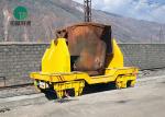 Heat-Resisting Large Capacity Molten Steel Ladle Transfer Trolley Car On Rail