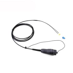 Wholesale Single Mode Armored Fiber Optic Patch Cable FTTA Outdoor G657A1 Fullaxs To LC Duplex from china suppliers