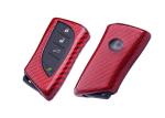 LEXUS Soft Touch Low Flammability Carbon Fiber Car Key Case