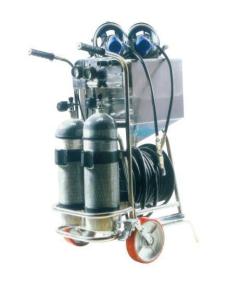 Wholesale Portable 2L Gas Cylinder Trolley Mounted Breathing Apparatus For Industrial Safety from china suppliers