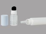 Plastic Dropper Cosmetic Tube Packaging Eye Cream Essence Tube With Sponge Head