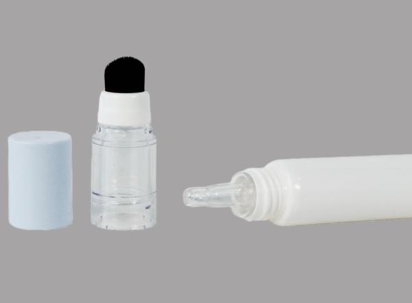 Plastic Dropper Cosmetic Tube Packaging Eye Cream Essence Tube With Sponge Head
