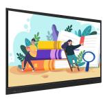 Educational 75 Inch Pen Finger Writing Smart Iboard Interactive Whiteboard