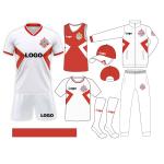 Sweat Absorption Custom Team Jersey Breathable Football Quick Dry Jersey