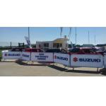 Printable Construction Poly Custom Outdoor Advertising PVC Vinyl Polyester