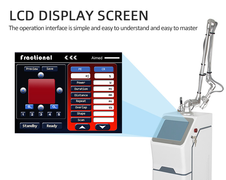 Stretch Removal Laser CO2 Fractional Beauty Machine with 7-Joint Arm Light Guiding System