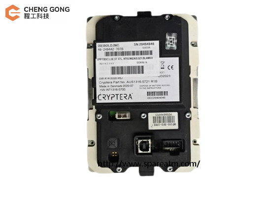 49-249442-707B Diebold EPP7(BSC) LGE ST STL HTR ENG(AU) QZI BLANKX1 ATM Machine Parts