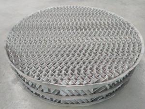 Wholesale 316L Metal Distillation Corrugated Structured Packing For Drying Tower from china suppliers
