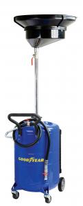 China 30 Gallon Portable Waste Oil Drain Tank Air Operated Drainer Adjustable on sale