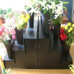 Lightweight Floral Display Stand PP Corrugated Coroplast Flower Bouquet Display