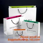 Customized printed high quality shopping paper bag, Newest paper bag,shopping