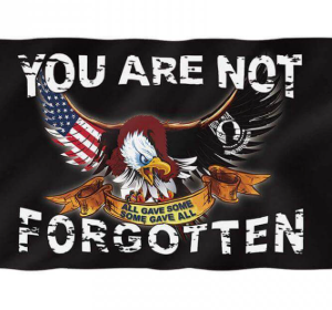 Buy cheap You Are Not Forgotten Flag Polyester Material Powmia Screen Printing from wholesalers