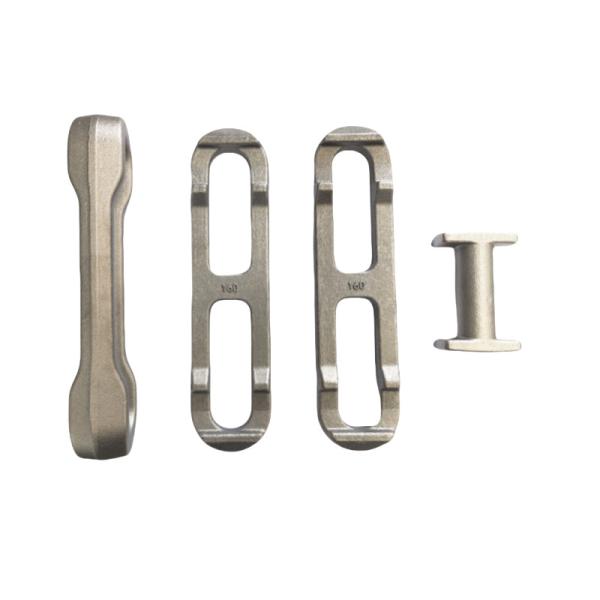 Solid Link Type Drop Forged Chain HRC 40-45 For Mine Machinery