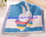 Promotional best terry kids cute monogrammed hand towels