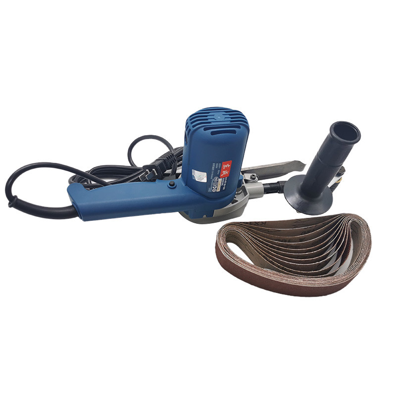 Abrasive Stone Glass Edging Machine 550RPM Speed 220V Belt Machines