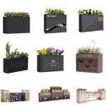 Custom Size Personalized Stainless Steel Flowerpot For Indoor Outdoor