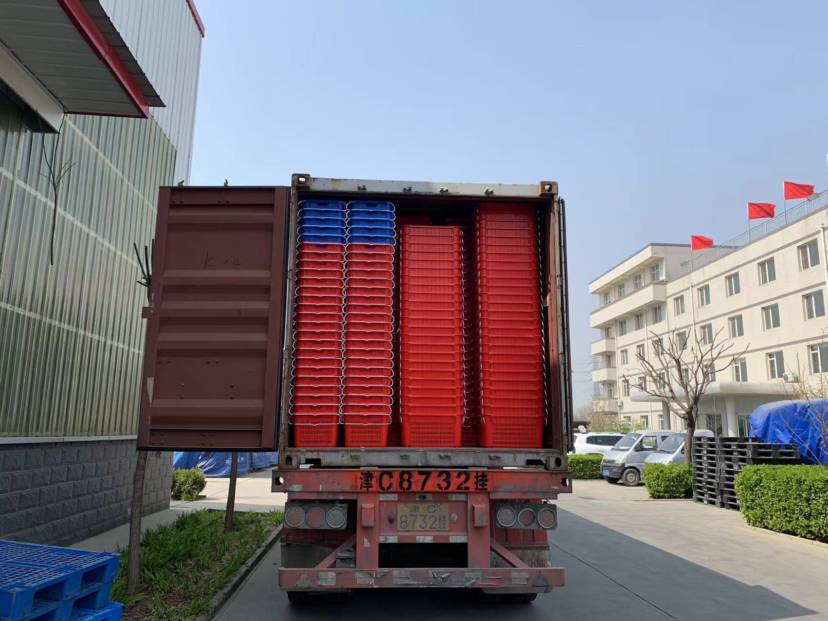 Versatile Plastic Ventilated Box for Fresh and Ventilated Storage Solutions