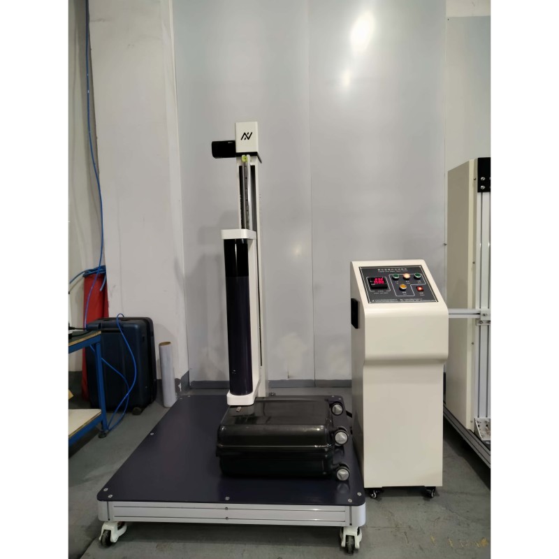 Compliant Luggage Falling Weight Impact Testing Machine | Luggage Impact Resistance Testing Equipment