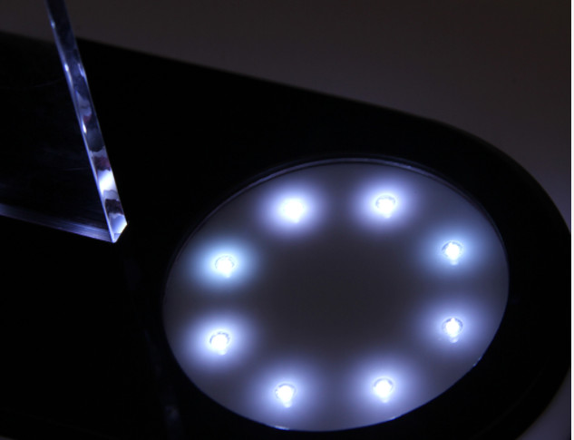 180mm Acrylic Led Alcohol Shelf Lighted Liquor Shelf UL Silk Screen