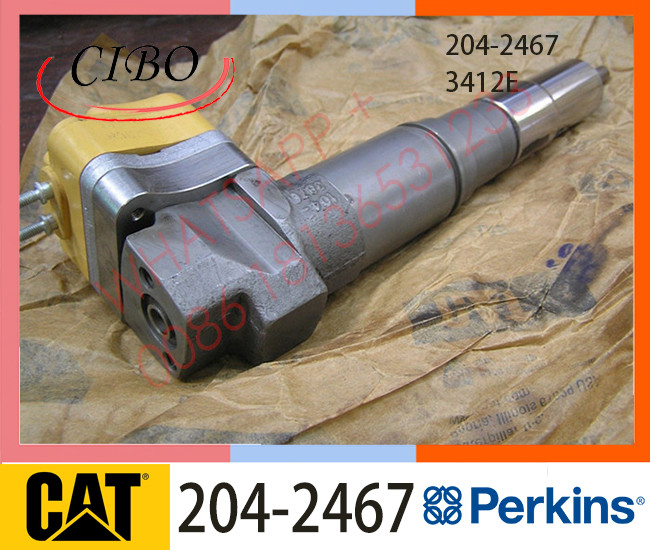 Excavator 3412E/3408E Engine ,Common Rail Fuel Injector 204-2467 2042467, oriignal injector