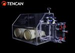 Acrylic Isolation Glove Box Laboratory Dust Proof Without Vacuuming 10mm