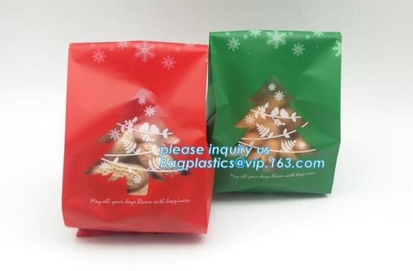Halloween cartoon candy cookie plastic gift packaging bag,Food Container Pouch