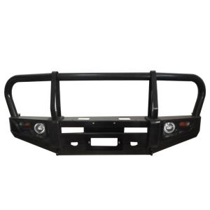 Wholesale Nissan Patrol Y61 Modified Bumper Stainless Steel Chromed Refit Front Bumper from china suppliers
