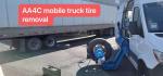 Mobile Truck Tire Changer Roadside Truck Tire Changer 26" Rim