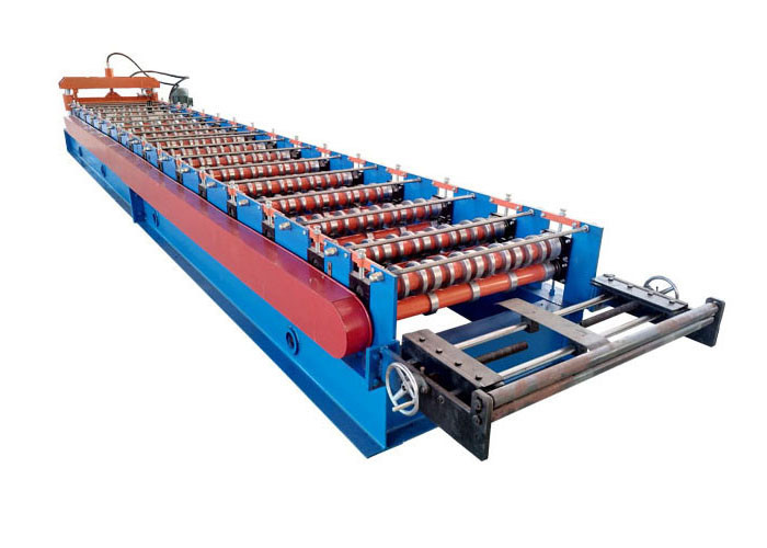 IBR Steel Profile Roll Forming Machine Size 6500*1500*1500 Mm Speed 10-15 M/Min