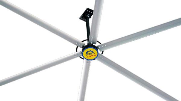 Metallic Outer Rotor Industrial Ceiling Fan Airflow Brushless DC Motor 14300m³