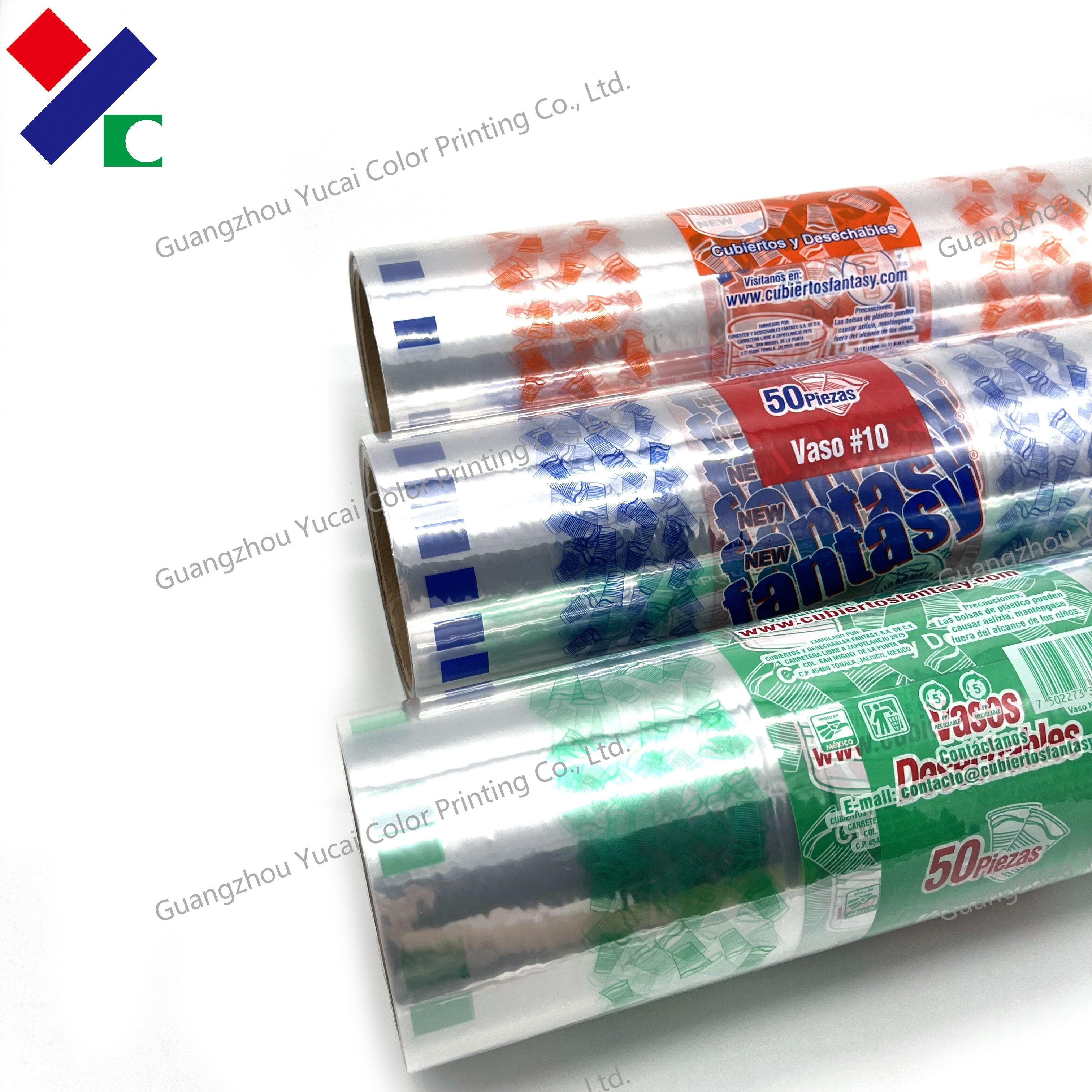 Pasta Seasoning Sachet Plastic Roll Film Instant Noodles Packaging Materials