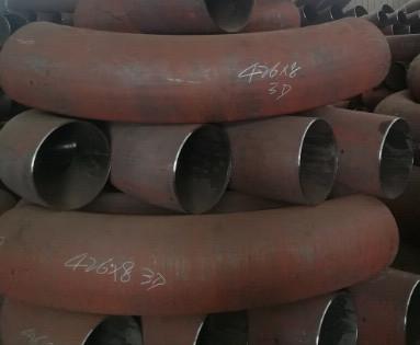 International Standard 3D 5D Carbon Steel Bend Pipe Fitting Butt Welded Long